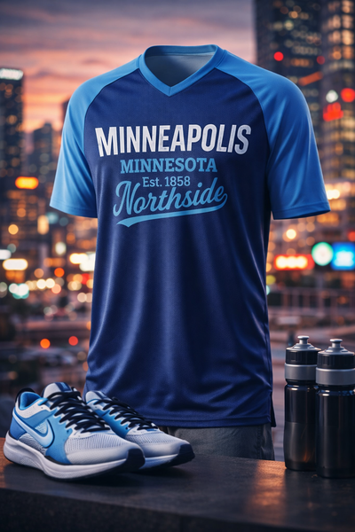 Minneapolis Minnesota Northside V-Neck T-Shir
