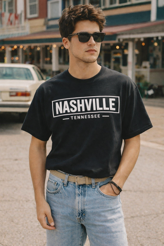 Nashville Tennessee T Shirt Vintage 90s Streetwear tee