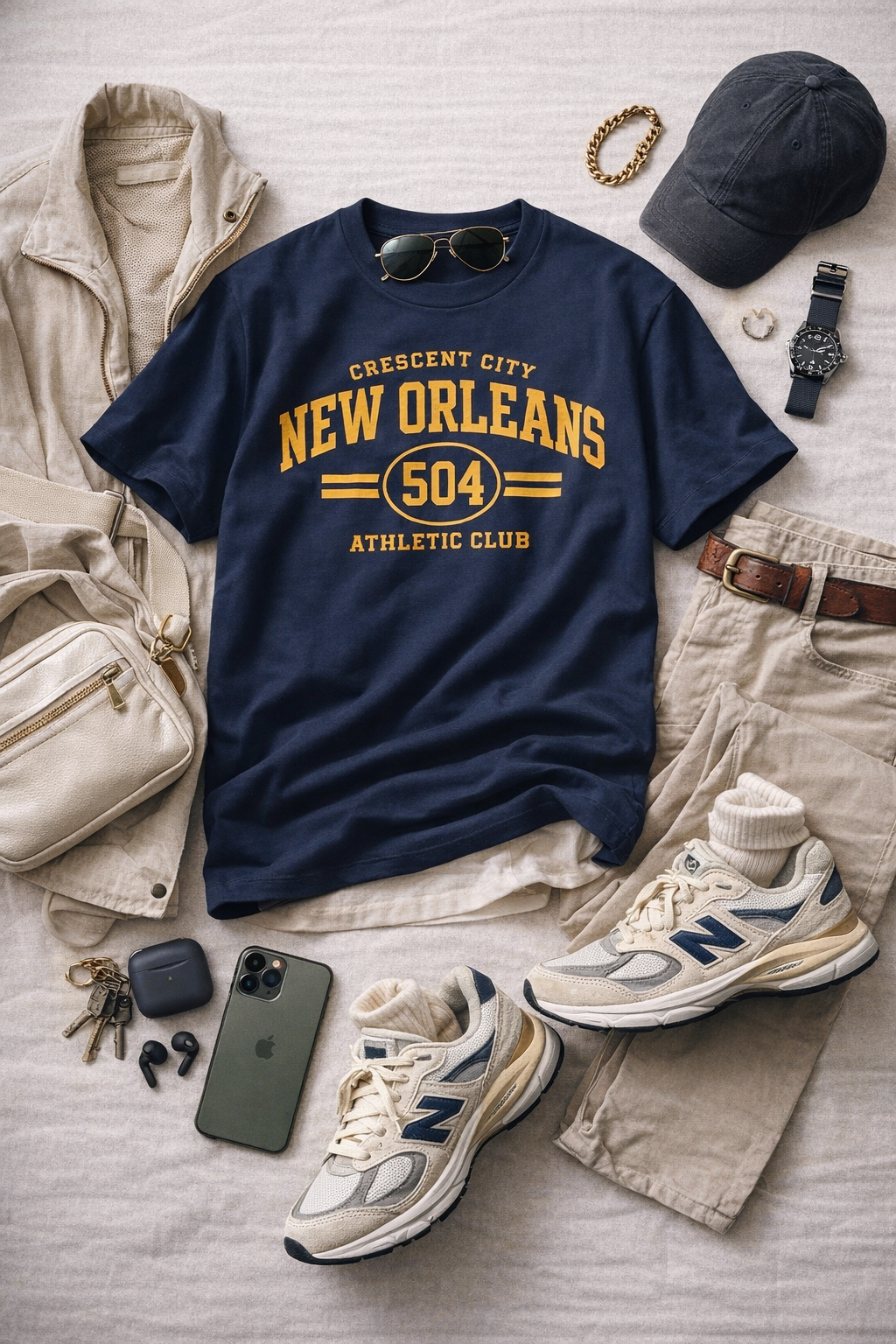 New Orleans 504 Athletic Club T-Shirt