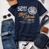 New York Athletic '52 NY' Graphic Tee — Vintage Collegiate Shirt