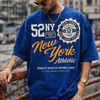 Midnight Blue New York Athletic 52 Vintage Tee old-school collegiate style t-shirt