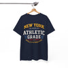 New York Athletic Grade T-Shirt — Vintage Collegiate Gym Tee – lightweight game day shirt, breathable comfort wear, image 1.0