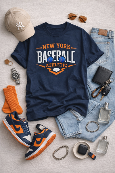 New York Baseball Athletic T-Shirt