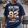 Midnight Blue New York Baseball club Tee no 92 t-shirt