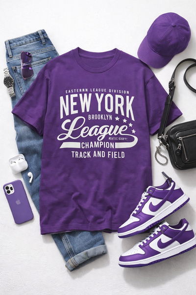New York Brooklyn League Track & Field Champion T‑Shirt