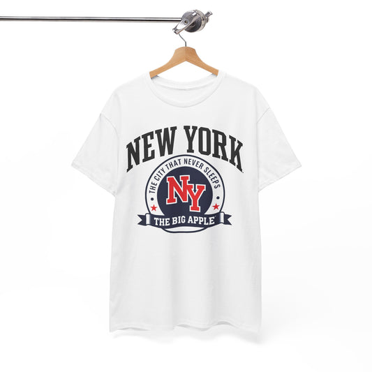 New York The Big Apple Tee — NY City That Never Sleeps Graphic T‑Shirt