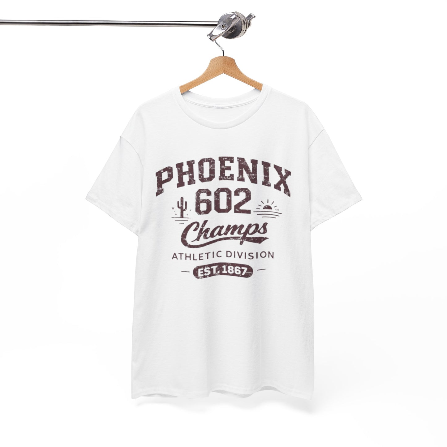 Phoenix 602 Champs T-Shirt — Vintage Athletic Arizona Tee
