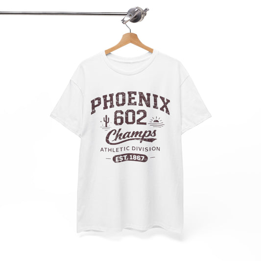 Phoenix 602 Champs T-Shirt — Vintage Athletic Arizona Tee