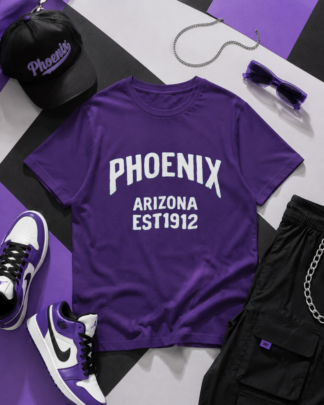 Phoenix Arizona EST1912 Tee — Vintage Collegiate 