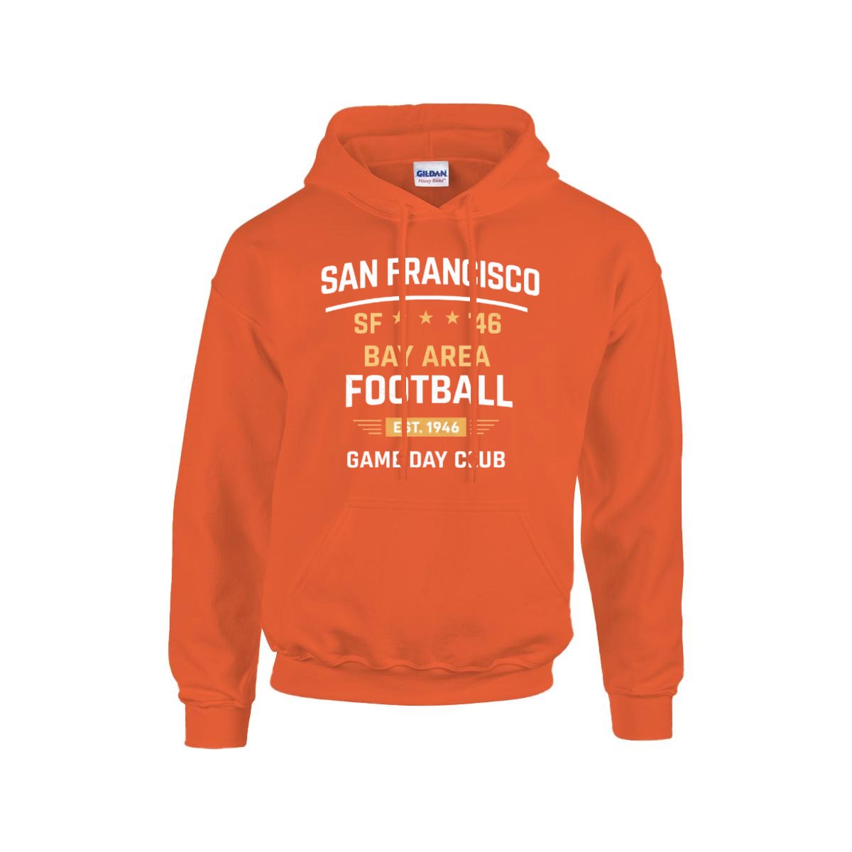 San Francisco Football Hoodie – Bay Area Game Day Pullover Sweatshirt