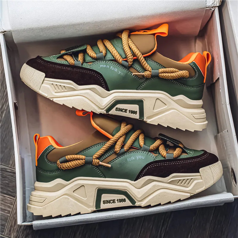 Outdoor Sneakers / Rugged Streetwear / Chunky Trail Style streetwear fashion product image 2