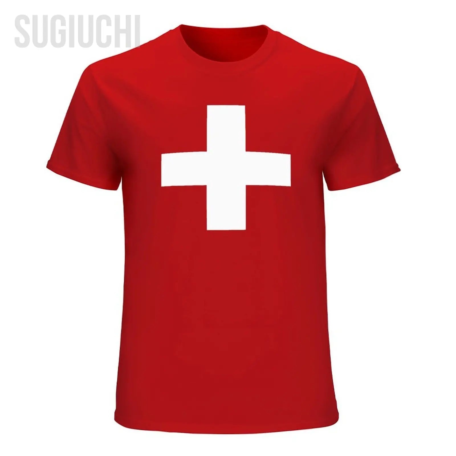 Switzerland Flag Swiss Men Tshirt Tees O-neck T Shirts Women Boys 100% Cotton T-Shirt streetwear fashion product image 11