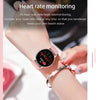 White Smoke LIGE Waterproof Women Smart Band Watch Real-time Weather Forecast Men Watches Sports Ladies Smart Watch For Women Android IOS