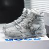 Distressed High Top Sneakers