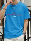 Turkey National Flag Printed Men T Shirts Hip Hop All-Match T-Shirt Cotton Summer Clothes Casual Oversize Trendy Sportswear