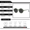 White Smoke Fashion TR90 Round Big Frame Myopia Optical Prescription Gray Sunglasses For Women Men Driving Fishing Retro Sunglasses 0 to-6.0
