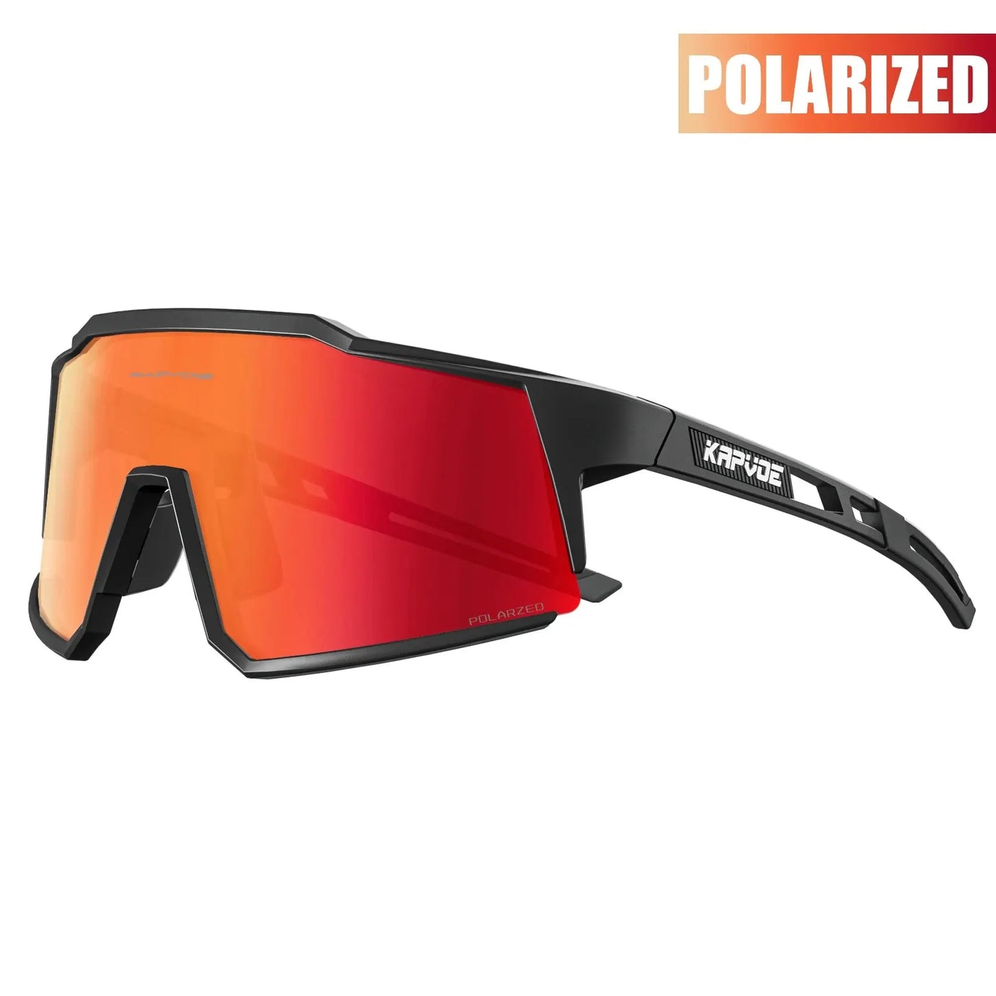 White Smoke Kapvoe Cycling Glasses Polarized MTB Road Bike Glasses UV400 Protection Sunglasses Ultra Light Sport Eyewear Equipment