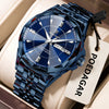 Antique White POEDAGAR Luxury Fashion Man Clock Top Business Waterproof Luminous Date Week Men's Watches Quartz Stainless Steel Men Wristwatch