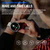 Black NEW 2025 Zeblaze VIBE 8 Voice Calling 1.43" AMOLED Display Smart Watch Built-in Flashlight Heart Rate Blood Pressure Smart Watch