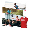 Sports Mesh T-shirt Switzerland Swiss Flag For Running Bike Soccer Tennis Football Fitness Tees 3D Printed