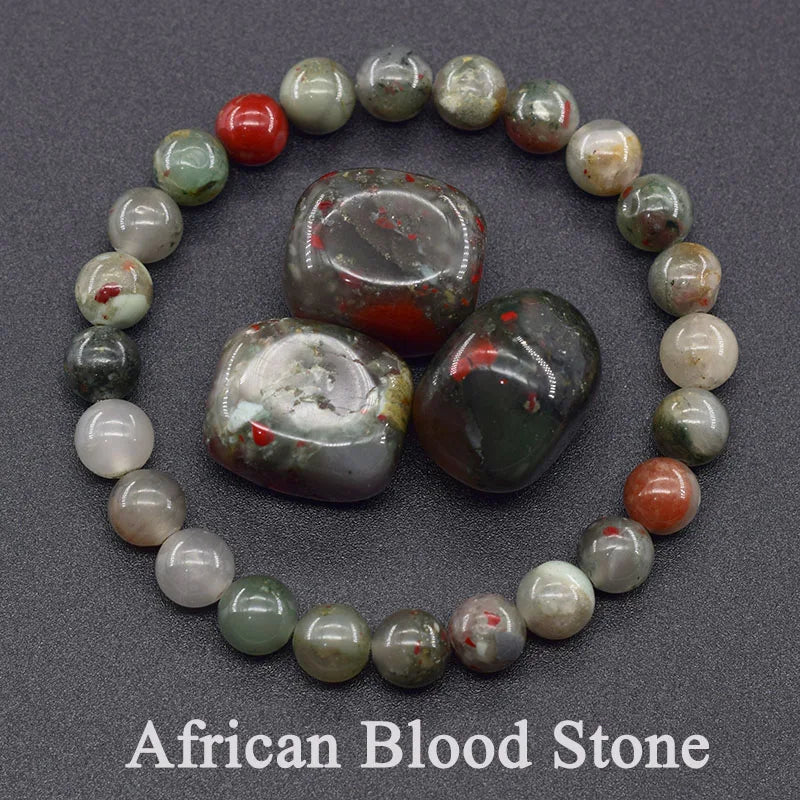 Dim Gray Natural Stone Genuine 5A Red Jasper Prayer Beaded Bracelets Women Men Rosary Meditation Bracelets Yoga Meditation Jewelry Gift