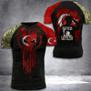 Men's T-shirts with Turkish flag camouflage print, Summer clothing with a crew neck, Fashionable plus-size short-sleeve tops