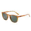 White Smoke ZENOTTIC Retro Small Round Polarized Sunglasses Men Women Lightweight Vintage UV400 Polarized Lenses Fashion Shades