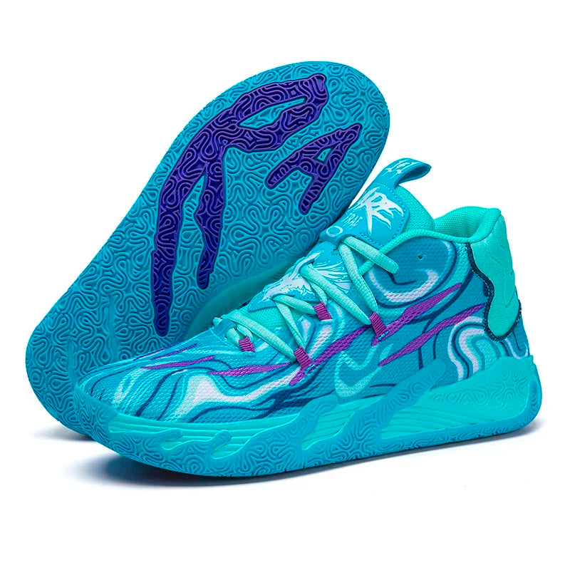 Basketball Sneakers – Breathable Sports Shoes