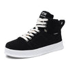 High Top Streetwear Sneakers – Lightweight Chunky Sole Casual Shoes, Comfortable Urban Trainers
