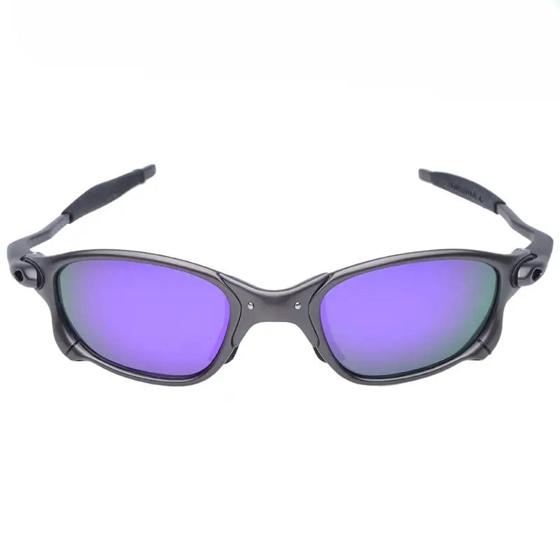 White Smoke MTB Man Polarized Sunglasses Cycling Glasses UV400 Fishing Sunglasses Metal Bicycle Goggles Cycling Eyewear Riding Glasses D4-3