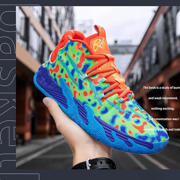 Basketball Sneakers – Breathable Sports Shoes