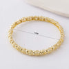 Lavender LUIZADA New Vintage Indian Women'S Bracelet African Wedding Luxury Gold Plated Bride Exquisite Lucky Bangle Jewelry