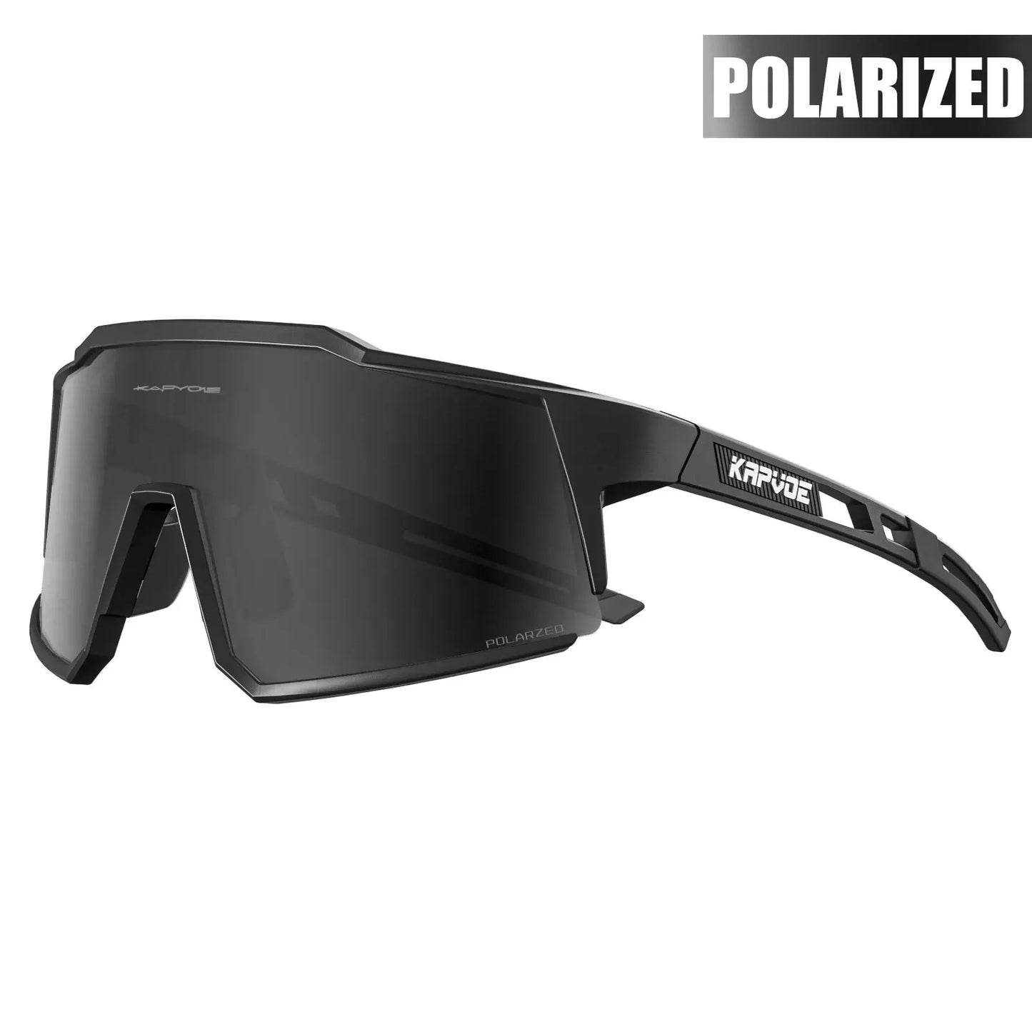 White Smoke Kapvoe Cycling Glasses Polarized MTB Road Bike Glasses UV400 Protection Sunglasses Ultra Light Sport Eyewear Equipment