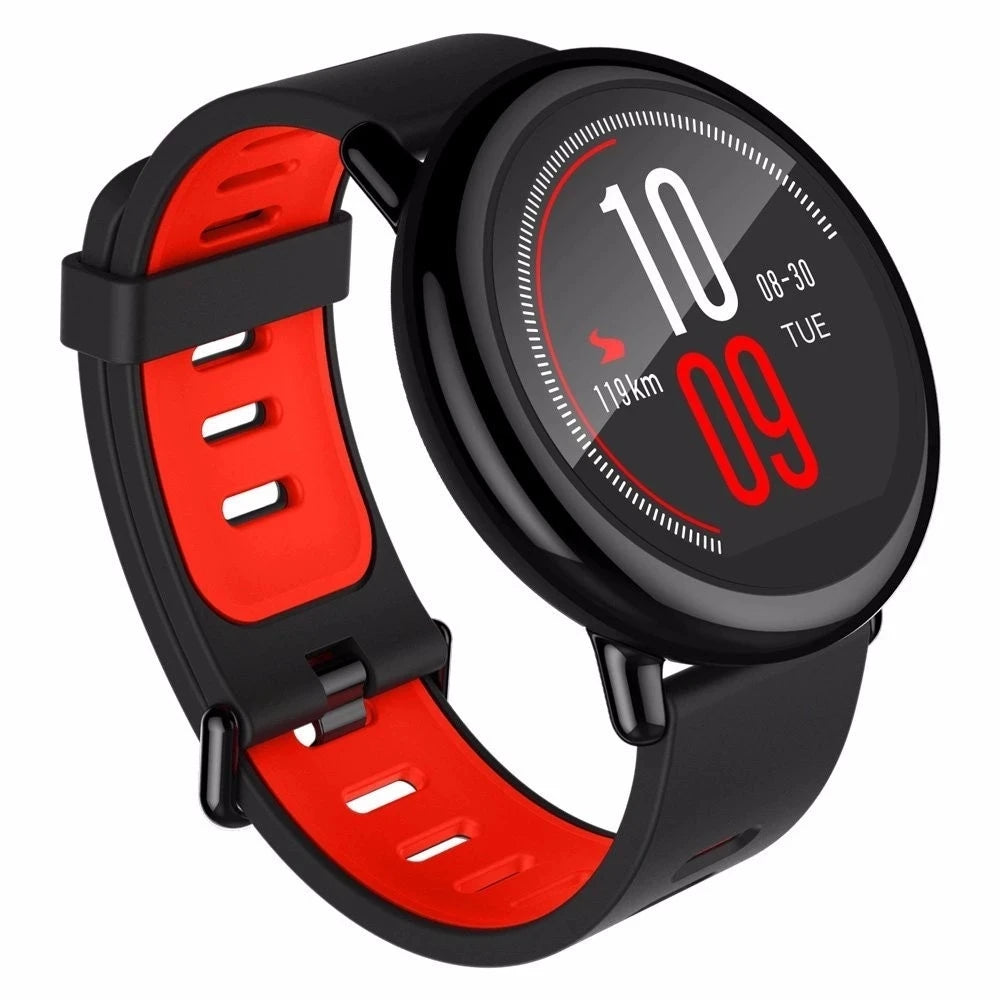White Smoke Original Amazfit Pace Men's Smart Watch Sportwatch Global Firmware with English Language Stock Bluetooth Watch GPS 95New Watches