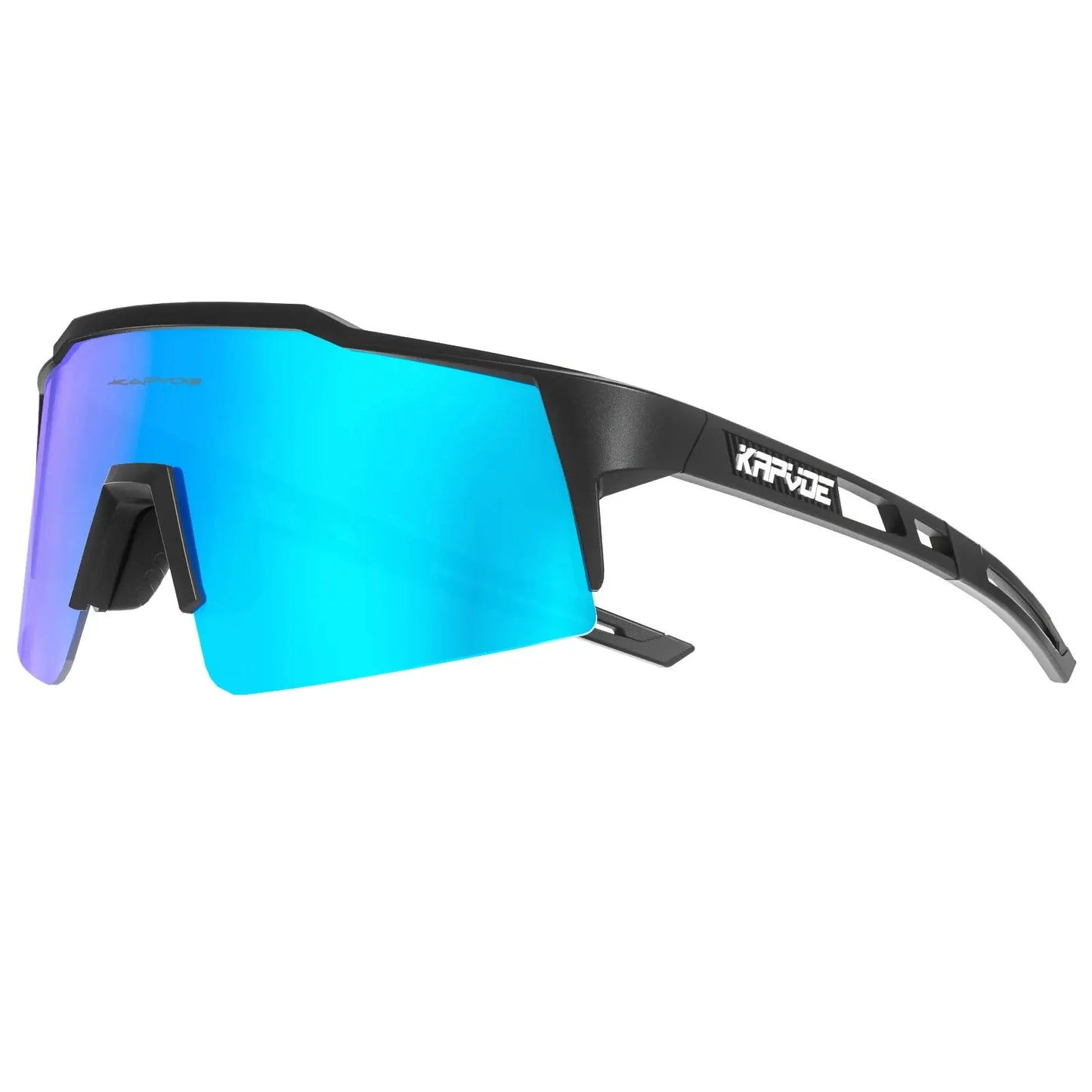 White Smoke Kapvoe Cycling Glasses Polarized MTB Road Bike Glasses UV400 Protection Sunglasses Ultra Light Sport Eyewear Equipment