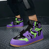 Futuristic High Top Sneakers – Streetwear Anime Style Shoes, Chunky Sole Statement Urban Trainers