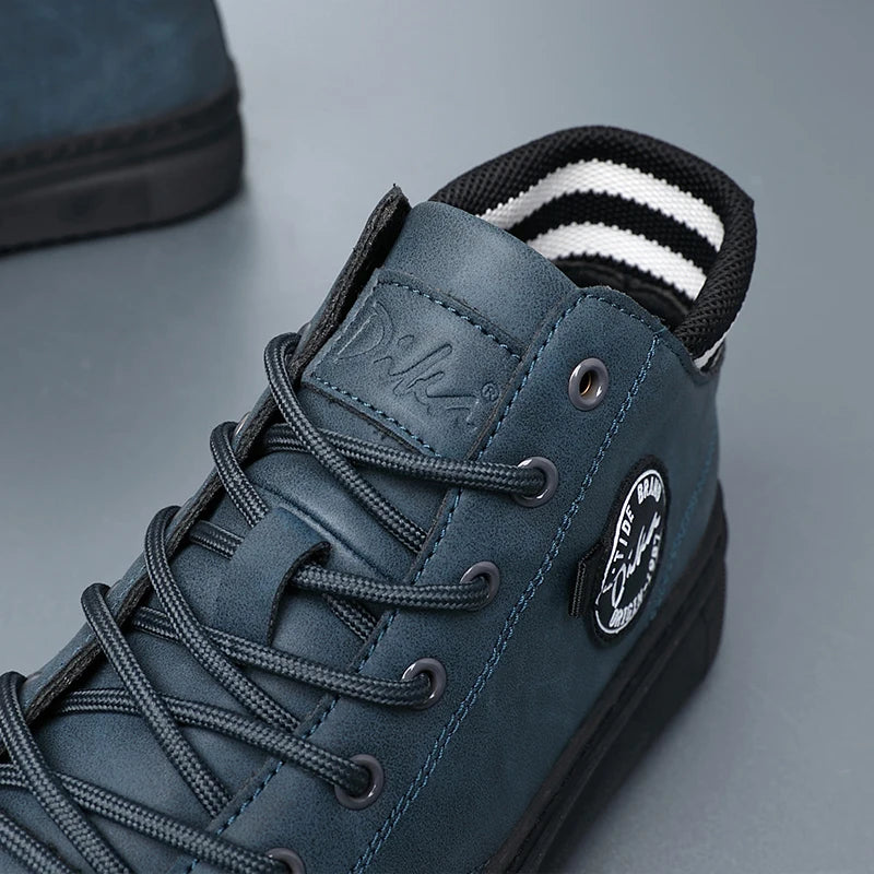 Men’s High Top Sneakers – Casual Streetwear Shoes, Lightweight Comfortable Everyday Urban Trainers