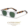 White Smoke CATERSIDE Fashion Men Sunglasses Small Frame Square Personalized Design Sun Glasses Women Travel Party Business Festival Gift