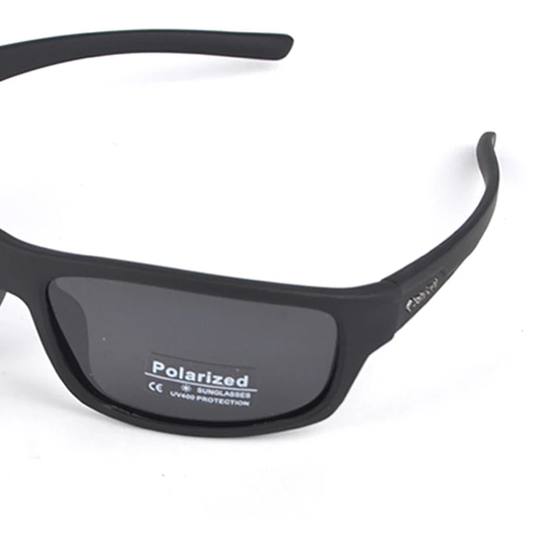 White Smoke TAGION Sport Sunglasses Men Polarized Hipster Glasses UV400 Hiking Driving Glasses Lentes De Sol Hombre Polarizing Lenses TG5104