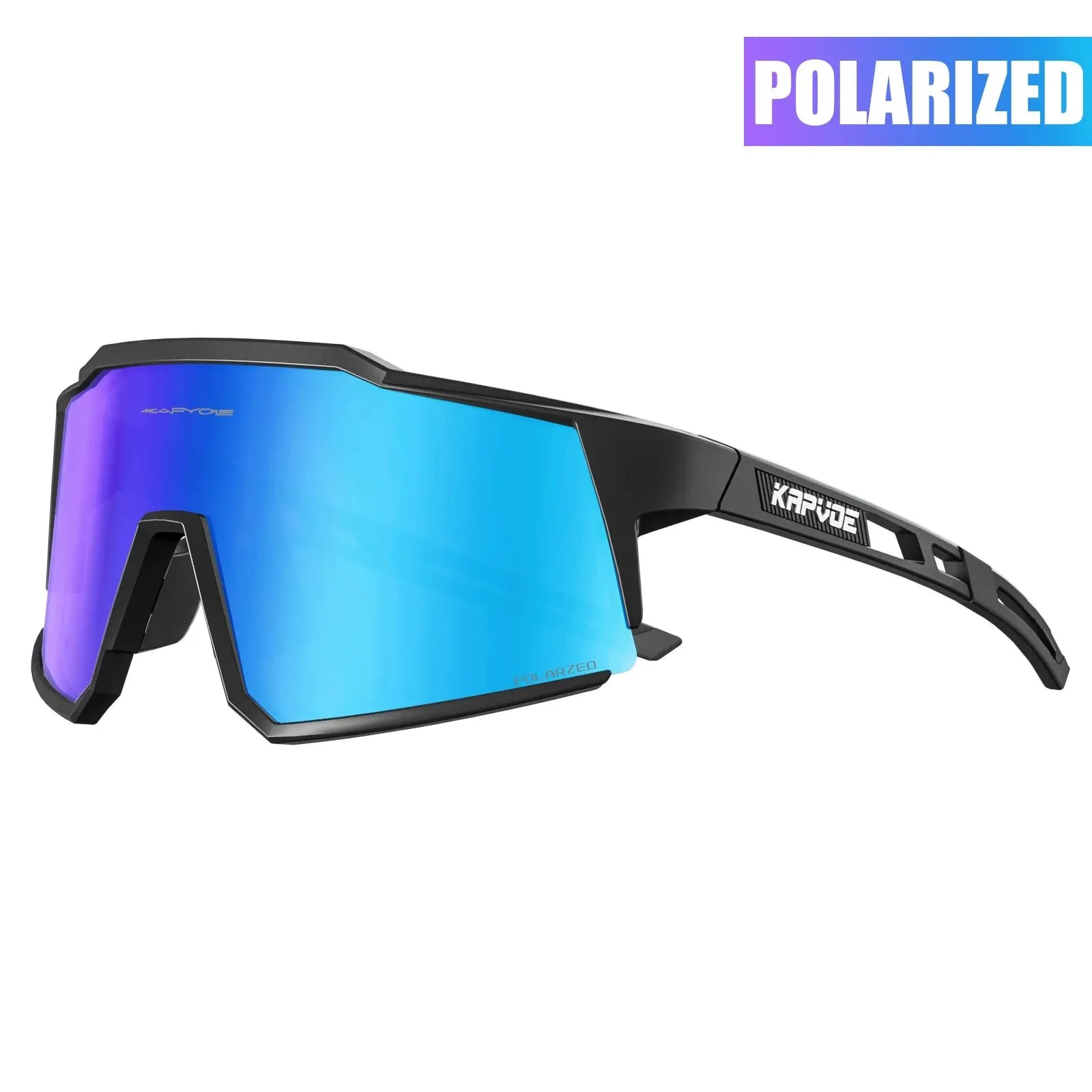 White Smoke Kapvoe Cycling Glasses Polarized MTB Road Bike Glasses UV400 Protection Sunglasses Ultra Light Sport Eyewear Equipment