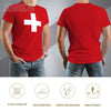 Switzerland Flag Swiss Men Tshirt Tees O-neck T Shirts Women Boys 100% Cotton T-Shirt