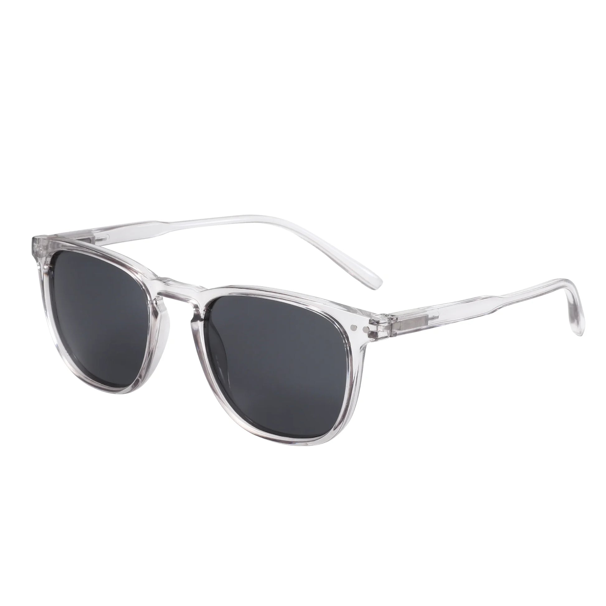 White Smoke ZENOTTIC Retro Small Round Polarized Sunglasses Men Women Lightweight Vintage UV400 Polarized Lenses Fashion Shades
