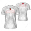 Sports Mesh T-shirt Switzerland Swiss Flag For Running Bike Soccer Tennis Football Fitness Tees 3D Printed