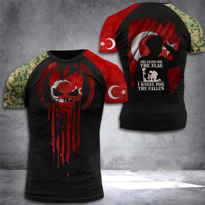 Turkey football Stadium Vibe T-Shirt  Fan Jersey | Game Day Streetwear streetwear fashion product image 8