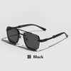Lavender Ruiao Square Mens Designer Sunglasses Metal Frame Gradient Luxury Shades UV400 Rectangle Pilot Sun Glasses for Men