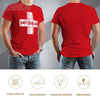 Men Retro Swiss Flag Of Switzerland Tshirt Tees O-neck T Shirts Women Boys 100% Cotton T-Shirt