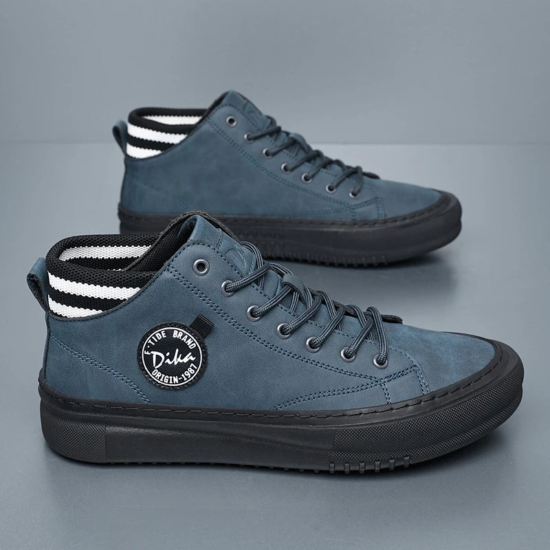 Men’s High Top Sneakers – Casual Streetwear Shoes, Lightweight Comfortable Everyday Urban Trainers streetwear fashion product image 16