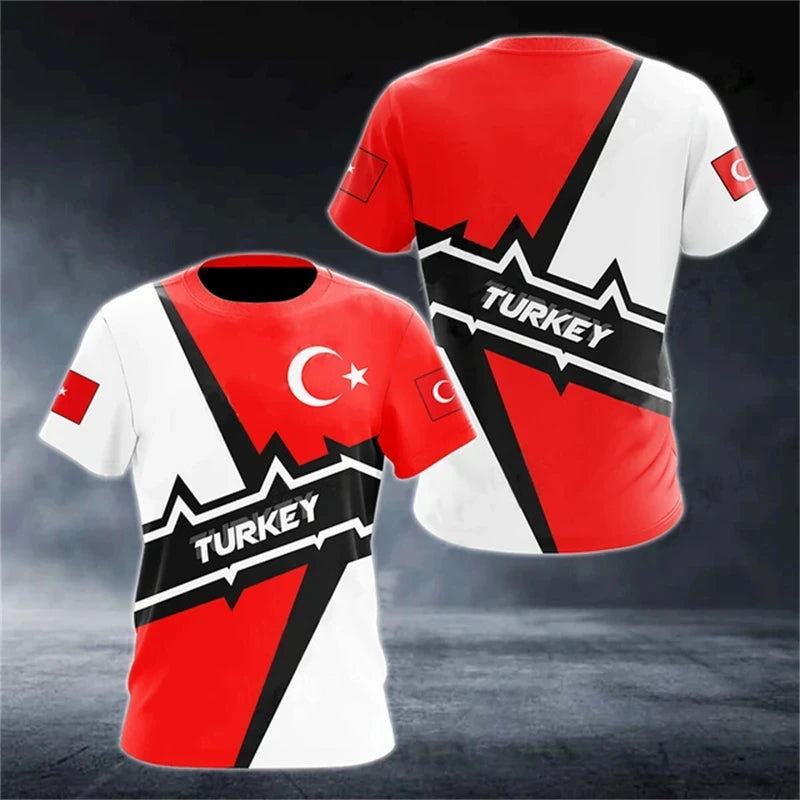 Turkey football Stadium Vibe T-Shirt  Fan Jersey | Game Day Streetwear