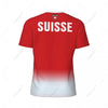 Sports Mesh T-shirt Switzerland Swiss Flag For Running Bike Soccer Tennis Football Fitness Tees 3D Printed