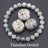 Dim Gray Natural Stone Genuine 5A Red Jasper Prayer Beaded Bracelets Women Men Rosary Meditation Bracelets Yoga Meditation Jewelry Gift